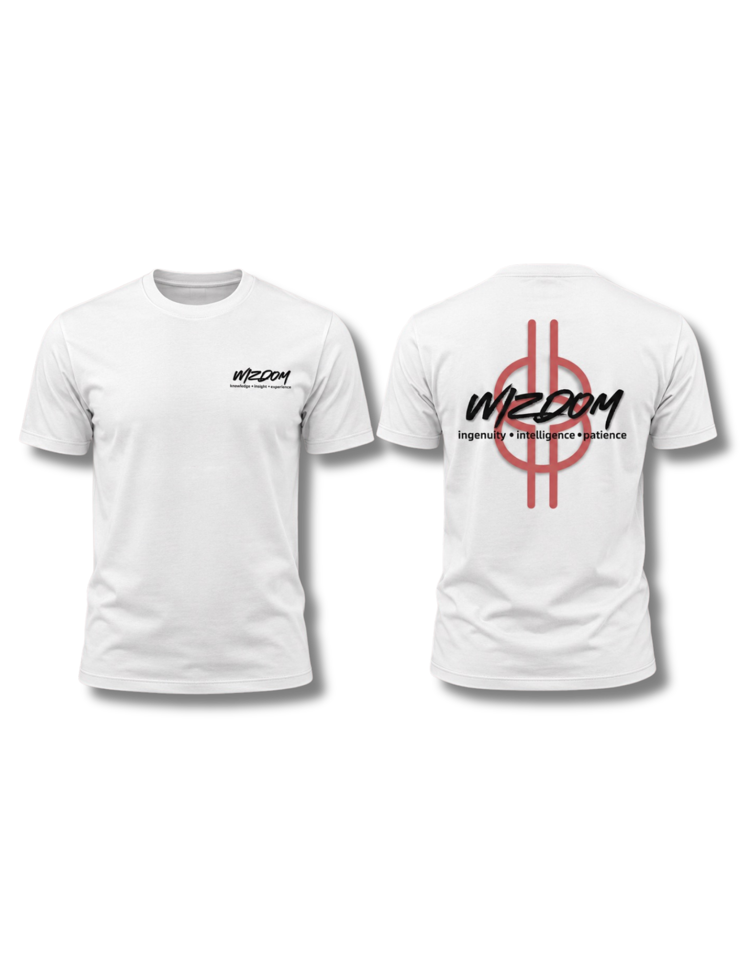 WIZDOM Knot Tee – Adinkra Wisdom Symbol Graphic Tee