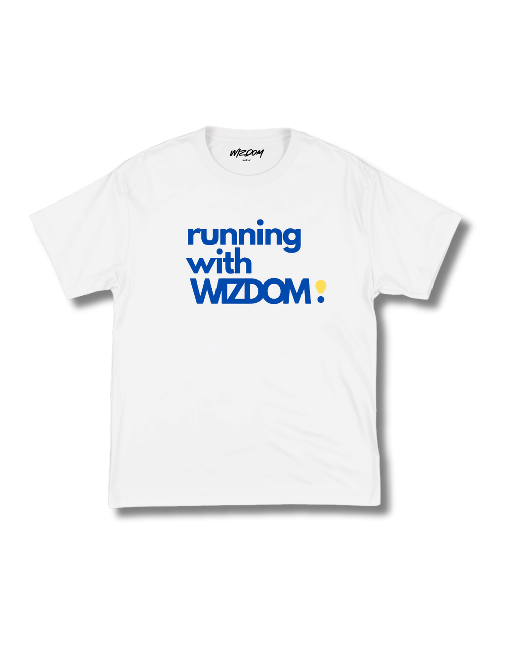 Running with WIZDOM Tee