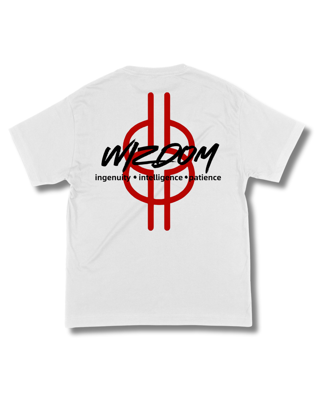WIZDOM Knot Tee – Adinkra Wisdom Symbol Graphic Tee
