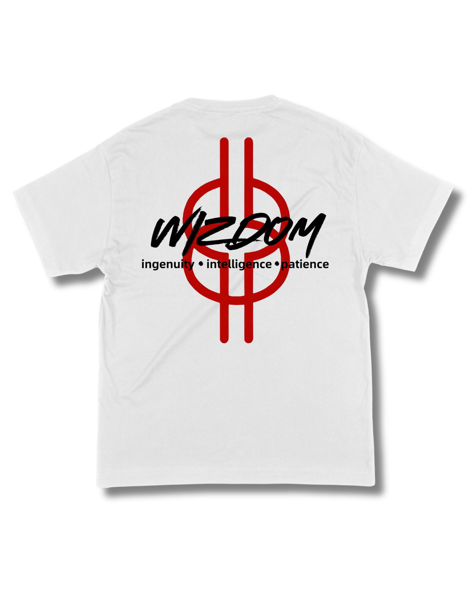 WIZDOM Knot Tee – Adinkra Wisdom Symbol Graphic Tee