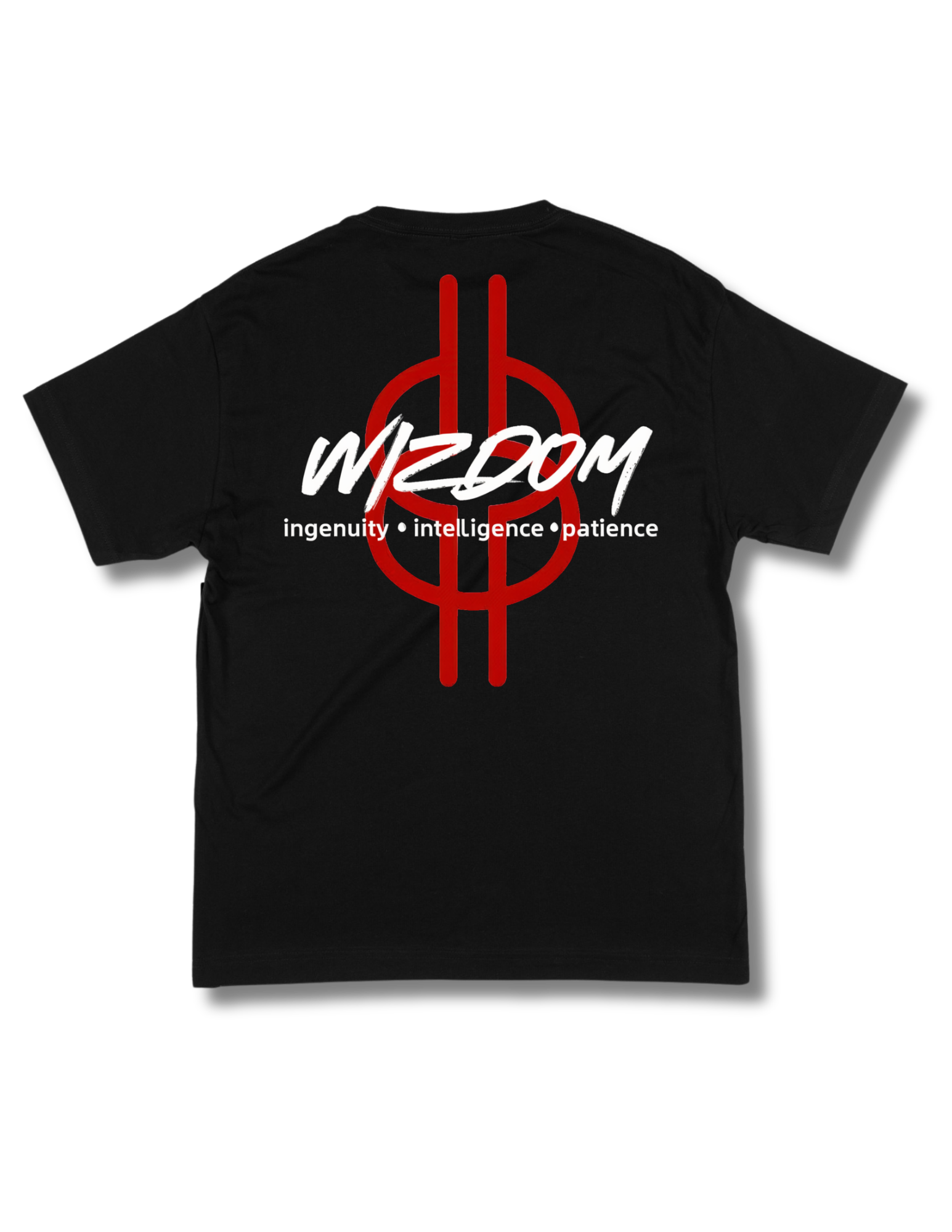 WIZDOM Knot Tee – Adinkra Wisdom Symbol Graphic Tee