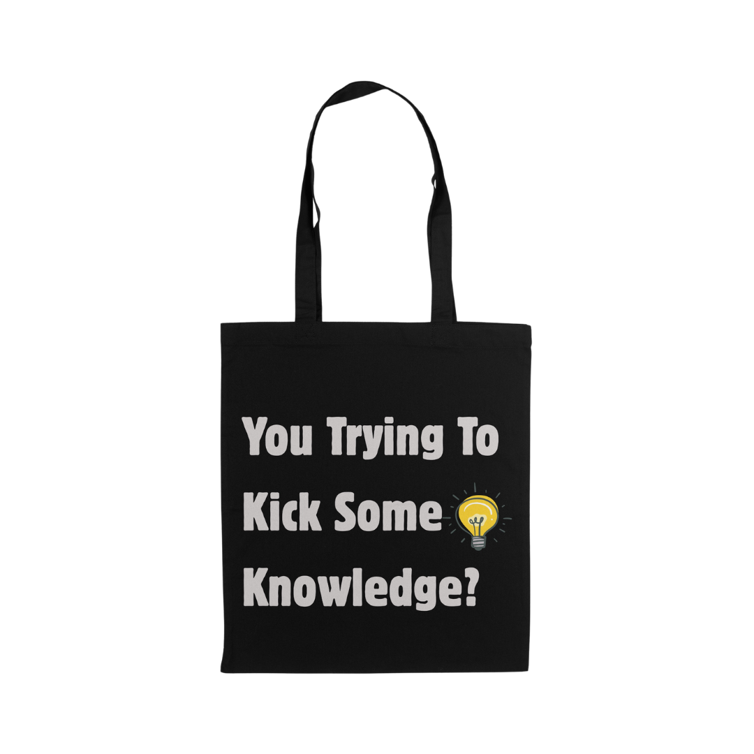 The WIZDOM Tote – Carry Knowledge, Carry Culture