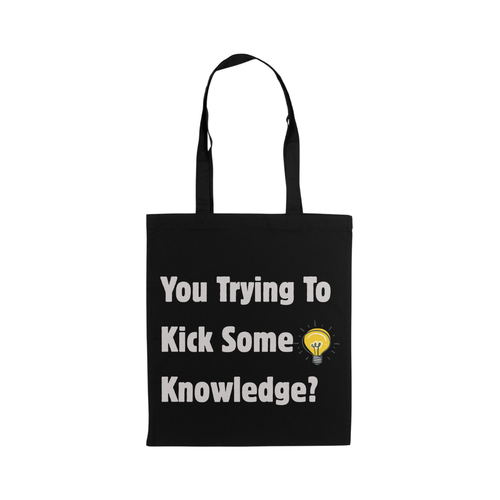 The WIZDOM Tote – Carry Knowledge, Carry Culture